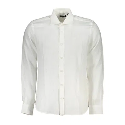 North Sails White Cotton Men Shirt In White