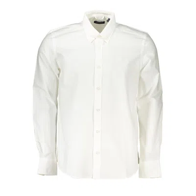 North Sails White Cotton Men Shirt In White