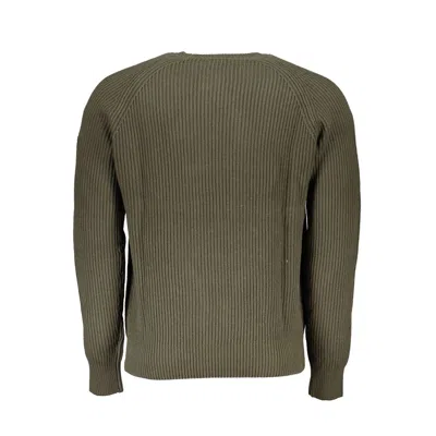 North Sails Green Cotton Men Sweater In Green