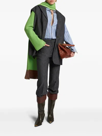 Etro Woman Floral Pattern Cropped Trousers