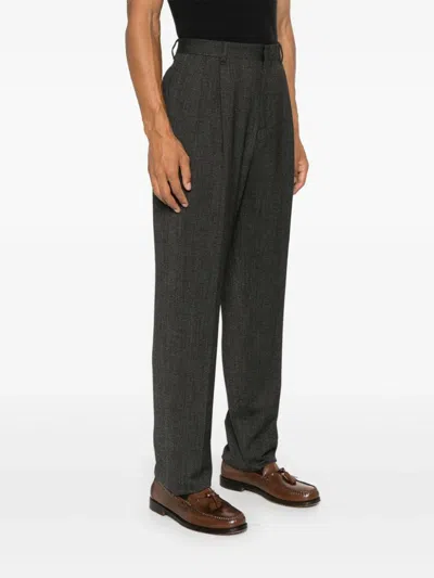 Shop Lardini Flannel Trousers