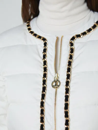 L'agence Crest Down Jacket In White