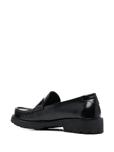 Saint Laurent Le Loafer High-shine Finish Flat Shoes