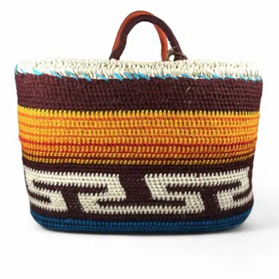 Kilometre Paris Grande Sartape Tote Bag In Multi In Multi