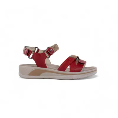 Wolky Women's Acula Sandal In Red In Red