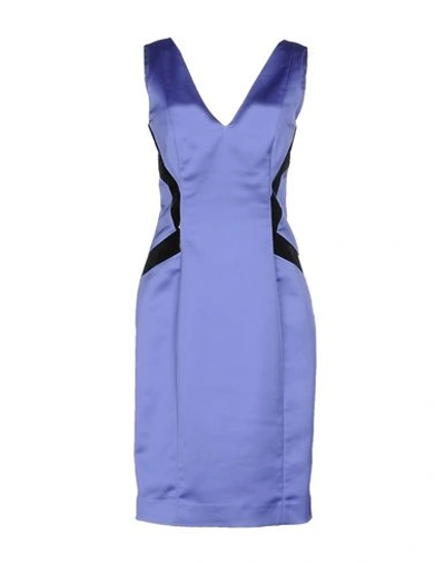 Just Cavalli Knee-length Dress In Lilac