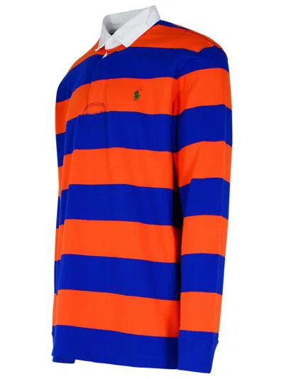 Polo Ralph Lauren Polo Pony Embroidery Polo Shirt In Orange