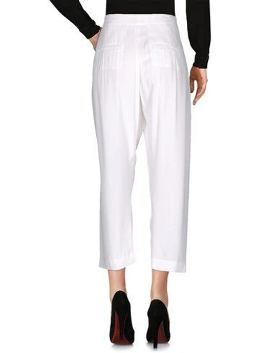 Shop Marni Casual Pants In White