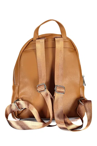 Byblos Brown Polyethylene Women Women's Backpack In Brown
