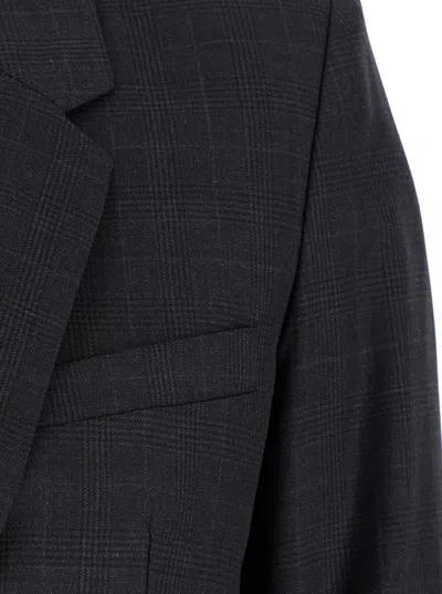 Isabel Marant 'lesandre' Grey Single-breasted Jacket With Notched Revers In Grey