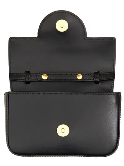 Shop Balmain B-buzz 17" Mini Bag In Black