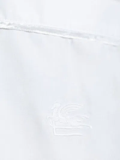 Etro Pegaso Embroidered Button-up Shirt