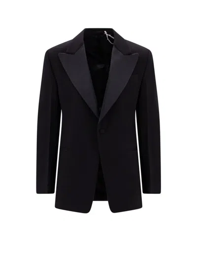 Shop Ferragamo Salvatore  Blazer In Black