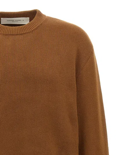 Shop Golden Goose 'davis' Sweater In Brown