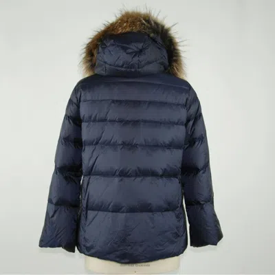 Emilio Romanelli Blue Polyamide Women Jacket In Blue