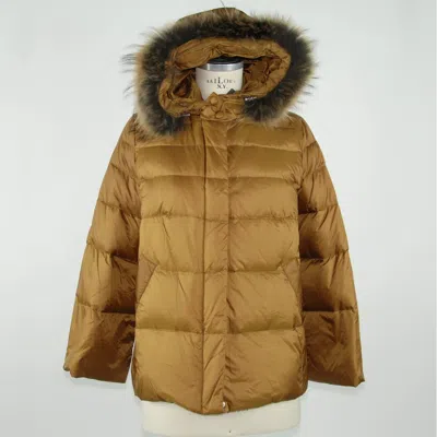 Emilio Romanelli Yellow Polyamide Jackets & Coat In Yellow