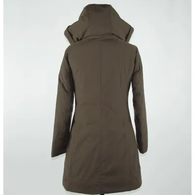 Emilio Romanelli Brown Polyester Jackets & Coat In Brown