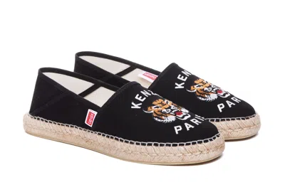 Shop Kenzo Flat Shoes In Black