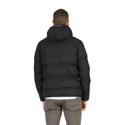 La Martina Elegant Hooded Lightweight Jacket In Black