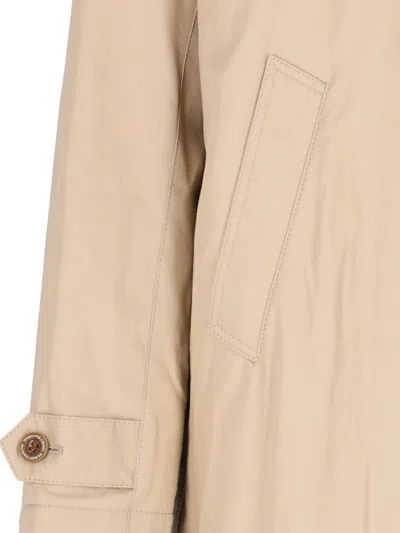 Undercover X Fragment Design Cotton Trench Coat In Beige