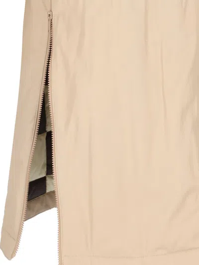 Undercover X Fragment Design Cotton Trench Coat In Beige