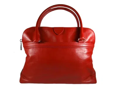 Marc Jacobs Releigh Satchel Tote Bag In Red