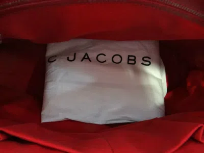 Marc Jacobs Releigh Satchel Tote Bag In Red