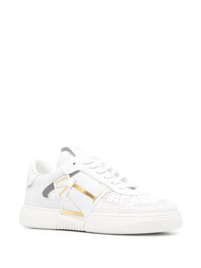 Shop Valentino Garavani Sneakers In Bianco/bianco Ghiaccio