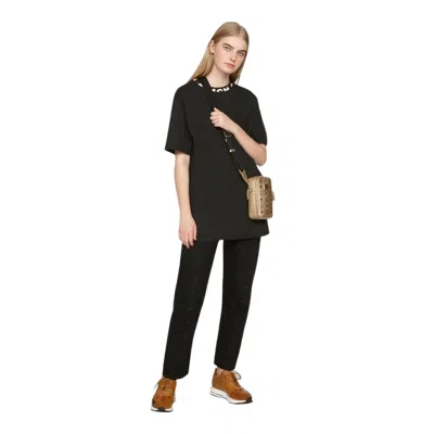 Mcm Women's Unisex Crossbody Camera Bag In Visetos Berlin Gold In Gold