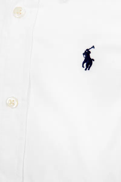 Polo Ralph Lauren Ralph Lauren Baby Boys Slim Fit Oxford Shirt 18 Mths White In White