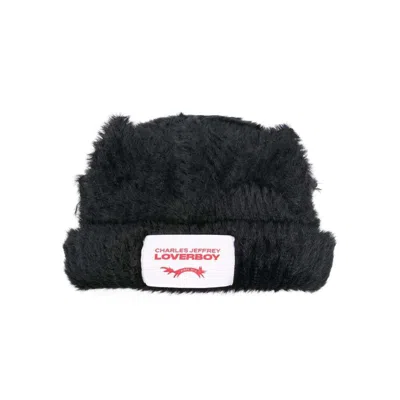 Shop Charles Jeffrey Loverboy Hats In Black