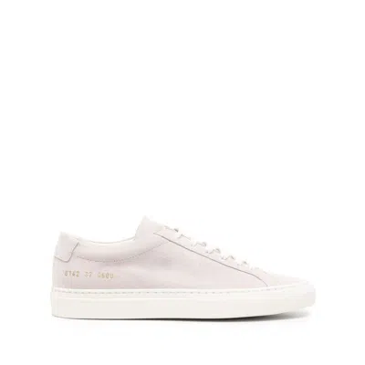 Common Projects Achilles Suede Sneakers In Pink