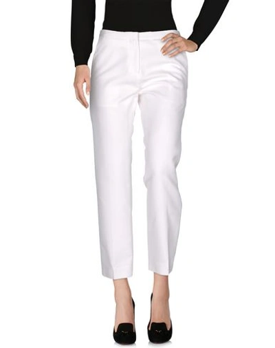 Shop Marni Pants In White