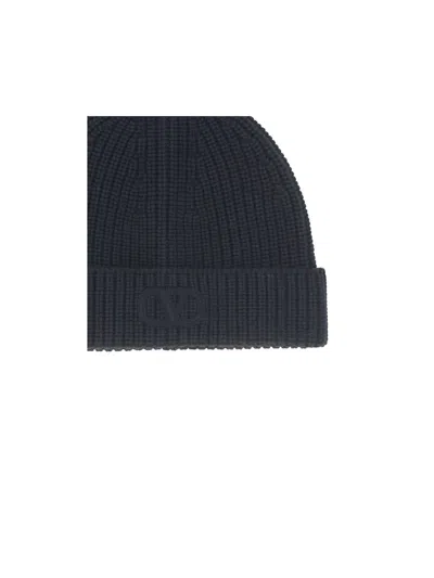 Shop Valentino Garavani Hats E Hairbands In Black