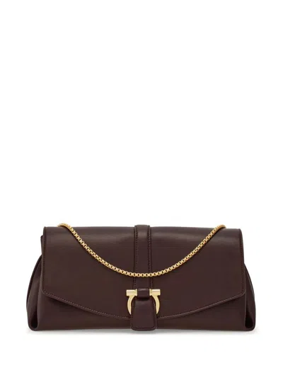 Shop Ferragamo Bags In Oxblood