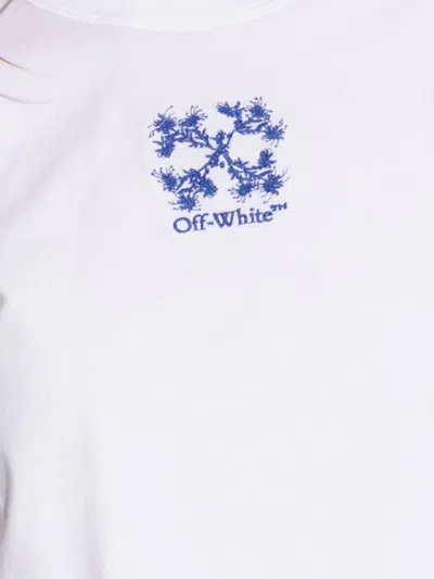 Off-white Logo T-shirt In White-tr