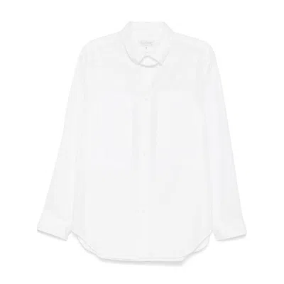 Shop Yohji Yamamoto Shirts In White