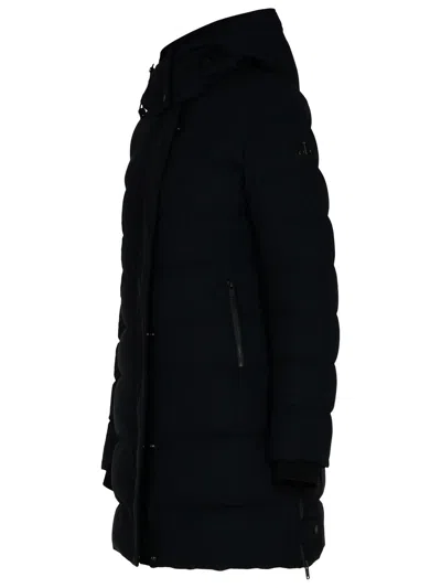Moose Knuckles Watershed 3 Parka Coat In Black