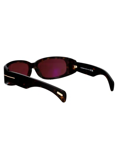 Tom Ford Sunglasses In 52s Havana