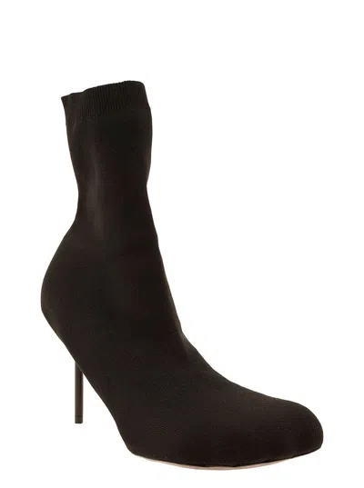 Balenciaga Anatomic 95 Ankle Boots In Black