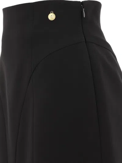 Balmain High-waisted Mini Skirt In Black