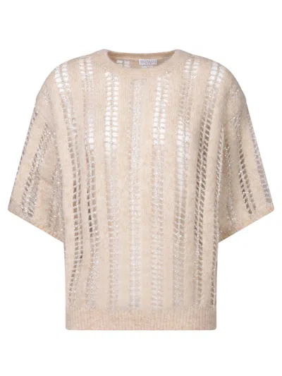 Brunello Cucinelli Sweater In Beige