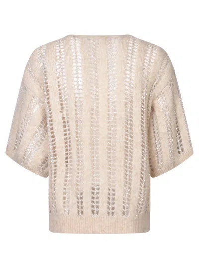 Brunello Cucinelli Sweater In Beige