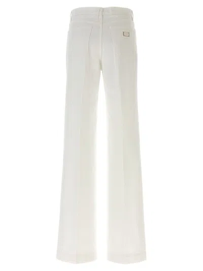 Shop Dolce & Gabbana Jeans In White