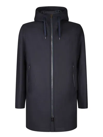 Herno Overcoats In Blue
