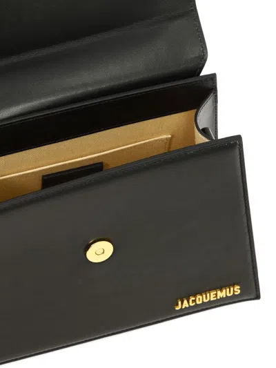 Jacquemus Small Handle And Removable Shoulder Strap In Black