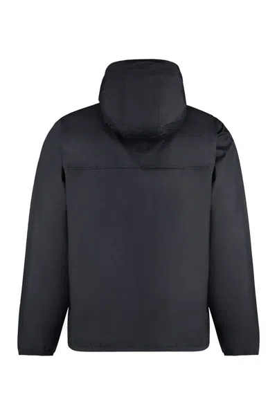 K-way K Way Le Vrai Claude 3.0 Warm Black Waterproof Jacket In Black
