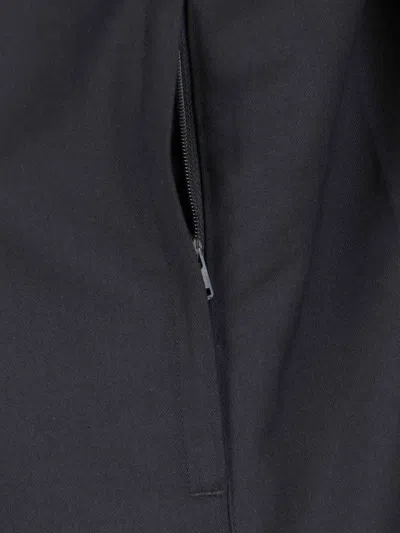 Y-3 Zip-up Logo Sweatshirt In Black