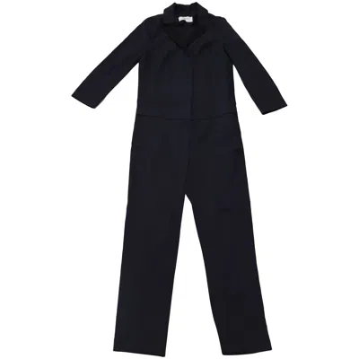 Ba&sh Serri Jumpsuit In Navy Blue Cotton In Blue