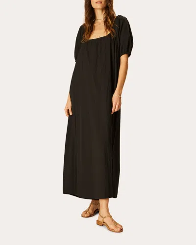 Natalie Martin Women's Vivi Silk Maxi Dress In Black